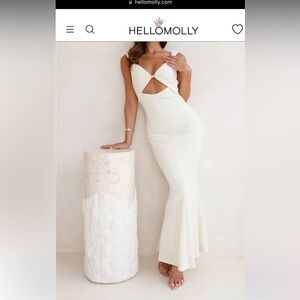 Hello Molly white dress Seychelles Island Maxi Dress Off White - XS

Size: XS